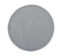 Mason Cash Home to Roost Assiette ronde en grès 30 cm Motif poule et coq Passe au micro-ondes et au lave-vaisselle Pour gâteaux, viandes, poissons, pains et fêtes