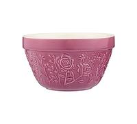 Mason Cash In The Meadow Bol à pudding en faïence gaufré floral pour pudding, pâtisserie, préparation et service 16 cm 90 ml