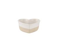 Mason Cash Plat de cuisson rustique en forme de cœur 375 ml avec motif cœur gravé durable et élégant pour la cuisson et le service
