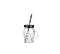 Mason Jar Tete De Mort 130 Ml The Mason Jar Factory KA2452