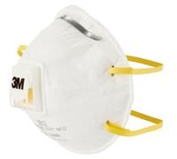 3M™Lot de 3 Masques Anti-Poussières Avec Valve FFP1