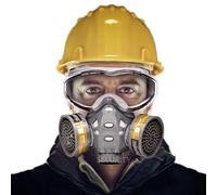 Masque anti-poussière anti-constants ique pour auto-touristes, lunettes de sécurité, filtrage pour la pulvérisation, la peinture, le polissage, la sécurité au travail, la vaccination au gaz, Masque 2