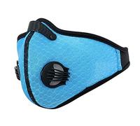 Masque anti-poussière, Riloer masque facial filtre anti-poussière pour le cyclisme moto moto vélo masque anti-pollution, demi-visage filtre anti-poussière