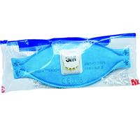 Masque antipoussière pliable 3 panneaux bleu 3M™ Aura™ 9432+ - FFP3, avec soupape Coolflow™, Certifié EN sécurité
