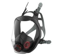 JSP FORCE 10 Typhoon Masque Respiratoire Complet Medium - Réutilisable - Compatible Filtres PressToCheck™ - Protection Poussières, Vapeurs, Gaz - Bricolage, Industrie - Sans Filtre - EN 136