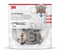 3M Kit 1/2 Masque + Paire de Cartouches Gaz et Poussières A2-P2 – Spécial Peinture & Vernis