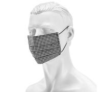 Masque de protection en coton à carreaux MB
