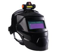 Masque de soudage à assombrissement automatique True Color avec phare, casque de soudeur solaire à grande vue avec capteurs, masque de meulage pour soudage à l'arc, TIG, MIG A