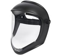 Masque facial complet anti-buée coupe-vent, protection réglable, respirante et rabattable, résistante à la température en PC