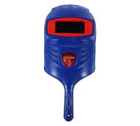 Masque Facial de Soudage Portatif en PP Bleu, Poignée Ergonomique