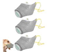 Masque filtrant pour chien, masque respiratoire réutilisable pour chiot | Masque de protection respirant pour la course à pied, la randonnée, le camping pour races de petite, moyenne et grande taille