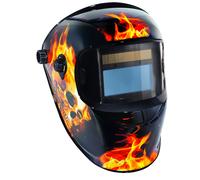 GYS, Masque de Soudage LCD FIREMAN 3/5-13 G True Color, Teinte 3/5>13, Champ de Vision 100x50mm, Assombrissement Auto 0,08ms, Classe Optique 1/1/1/2, pour MMA, TIG, MIG/MAG & Meulage