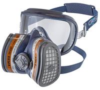 Masque GVS SPR444 Elipse Integra avec filtres A1P3 pour gaz organiques et poussières, S/M