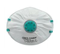 Masque jetable à valve FFP2 RD - 129BW - boîte de 15 BLS