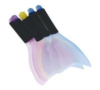Masque Plastique Coiffure de 5 Pièces de Salon pour Visage et Yeux | Anti-dérapant, Protège le Visage Lors Laque, Usage Salon et Maison, Lot de Cinq Pièces Couleur Aléatoire