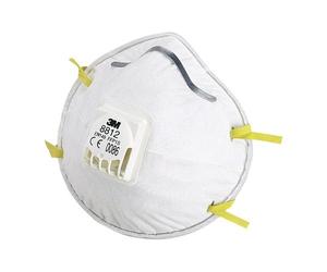 Masque protection 3M 8812 FFP1 avec soupape - boîte de 10