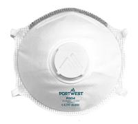 Masque respiratoire coque FFP3 valve Dolomite P304 bte de 10 Portwest