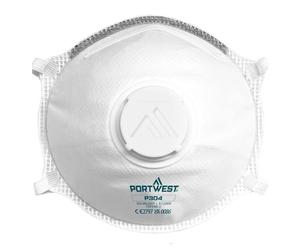Masque respiratoire coque FFP3 valve Dolomite P304 bte de 10 Portwest
