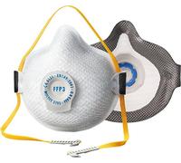 Masque respiratoire Moldex FFP3 R D avec lèvre d'étanchéité et vanne climatique