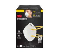 Masque série 8710E antipoussière FFP1 sans valve - Lot de 20 - 3M - 8710P20 00