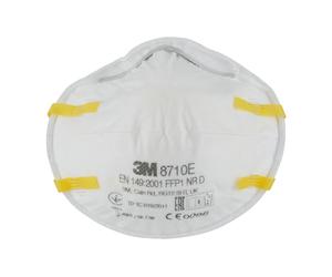 Masque série 8710E antipoussière FFP1 sans valve - Lot de 20 - 3M - 8710P20 00