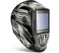GYS Casque de soudeur Alien XXL – mixte gris/noir, taille unique réglable