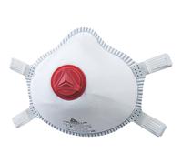 Masques moulés à soupape jetables P3 Delta Plus M1300VC, lot de 5