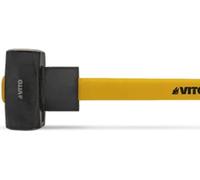 Masse 4 kg Acier forgé Manche en fibre bimatérial Marteau 915 x 150 x 65 mm VITO