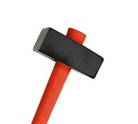 Masse couple carrée en acier 4kg avec manche en tri matière MERMIER 514140