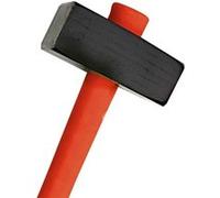 Masse couple carrée en acier 4kg avec manche en tri-matière - MERMIER - 514140 G