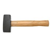 Masse Double Face Top Tools 1 000 G - Manche En Bois Massif