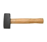 Masse Double Face Top Tools 1 250 G - Manche En Bois Massif