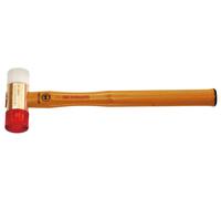 Facom Massette 208A.32CBA – série lourde, embouts interchangeables, corps acier D32 mm