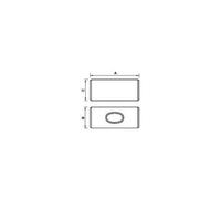 Massette de bâtiment carrée - manche graphite P1500 - 0127150701 MOB