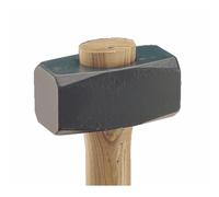 Leborgne, Massette Angles Abattus en Bois 1.2kg, 26cm, Outil de Bricolage Idéal pour Travaux de Charpente et de Jardinage, Précision et Robustesse Assurées, Conception Ergonomique