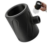 Masseur thermostatique à trou grossier, pommeau de douche avec pulvérisateur à main, accessoire de douche pour appartement familial, camping-car, camping-car, salle de bain, salle de sport, hôtel, spa