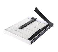 Massicot à levier A4 compact avec base en métal - Massicot manuel pour papier photo et carton