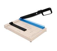 Massicot à levier A4, coupe-papier, avec protection de sécurité, planche à découper, jusqu'à 70 g A4, capacité de coupe de 12 feuilles