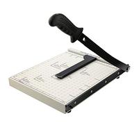 Massicot A4 30,5 cm Cisaille Personnelle 10 Feuilles, Blanc