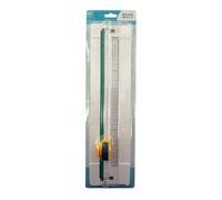 Massicot A4 - ARTEMIO - Blanc - Longueur de coupe 30,5 cm - Plastique et métal - Idéal scrapbooking