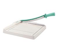 Massicot - Coupe-papier - Jusqu'à 12 feuilles 30x30cm - Gradué - Quadrillage