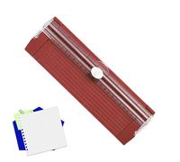 Massicot Coupeur Slider - Outil de Découpe Facile Sécurisé et Précis - Outil de Loisir Créatif Portable pour Projets Photos Cartes Coupons Scrapbook Etiquettes