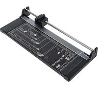 Dahle Vantage 50 Rotary Trimmer, 12" Cut Length, 5 Sheet Capacity, Self-Sharpening, Automatic Clamp, German Engineered Paper Cutter