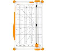 Massicot Fiskars SureCut A4 Grande Capacité Blanc/Orange