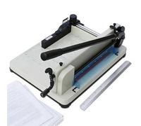 Massicot guillotine robuste A4/A3 avec lame en acier haute dureté de 30,5 cm ou 43,2 cm pour couper les papiers empilés, les photos, couper au maximum 400 feuilles