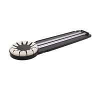 Massicot Multifonction pour Scrapbooking, Coupe-papier Manuel Noir | Outil Portable en Plastique, Règles Graduées Intégrées, pour Pages et Carton, Usage Bureau