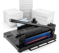 Massicot Robuste - Coupe Jusquà 4 Cm Dépaisseur, Formats A4/a3, Lame 12/17, Idéal pour Le Bureau, Les Photocopies Et Les Loisirs Créatifs, Qualité Professionnelle A4