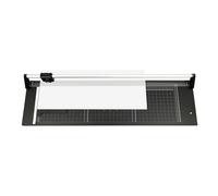 Massicot rotatif de 90 cm avec 2 lames de rechange et toboggan de positionnement magnétique, pour une découpe précise des photos, des cartes et du carton