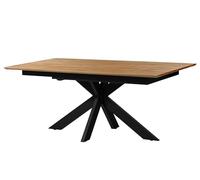 MASSIVMOEBEL24.DE Table à Manger Chêne Sauvage Natur huilé KITZBÜHEL #12 | 200x100 cm105kgModernepartiellement assemblémassif