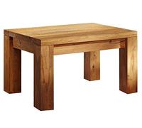 MASSIVMOEBEL24.DE Table Basse Sheesham Brun huilé Nature Brown #110 | 70x50x42 cm (BxTxH)17kgMaison de campagnedémontémassif